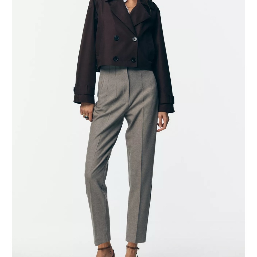 Zara Women's Gray Dress Pants
